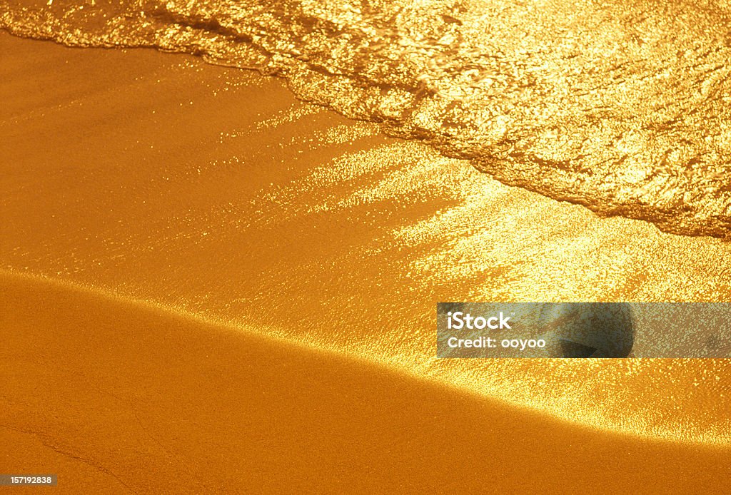 Playa dorada - Foto de stock de Dorado - Color libre de derechos