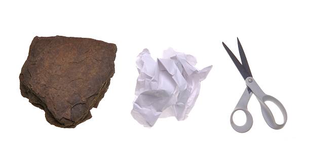 камень ножницы бумага - rock paper scissors стоковые фото и изображения