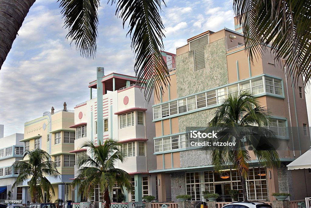 Ocean Drive - Foto stock royalty-free di Miami