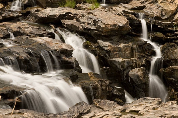 detalhe de gurara falls - nigeria abuja africa rock imagens e fotografias de stock