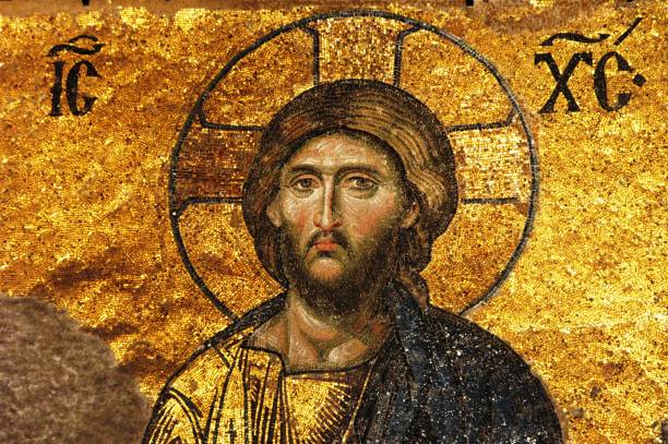 istock Mosaic of Jesus Christ 157193038