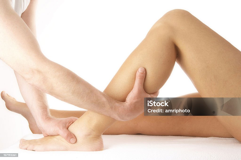 Kalbsleder-massage - Lizenzfrei Alternative Behandlungsmethode Stock-Foto