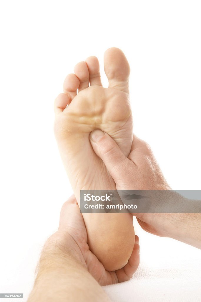 Footmassage 4 - Lizenzfrei Alternative Behandlungsmethode Stock-Foto