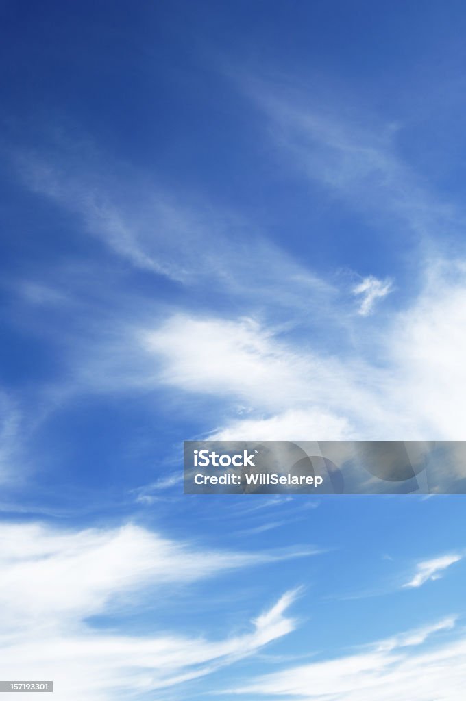 멋진 파란 하늘, 하얀 구름, 일부. - 로열티 프리 0명 스톡 사진
