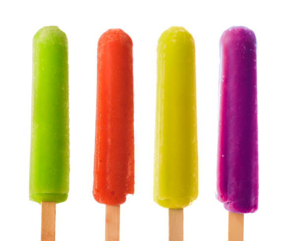 istock Icicles Frozen Popsicles Snack Sticks Isolated on White Background 157193465