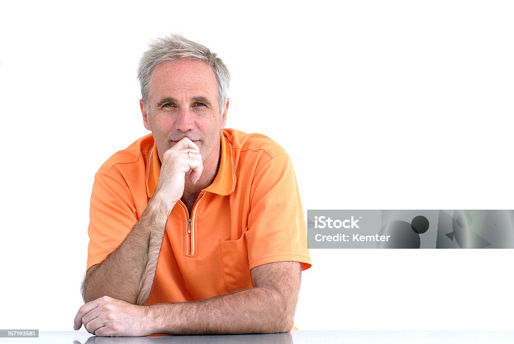 Hombre pensando en - Foto de stock de Contemplación libre de derechos