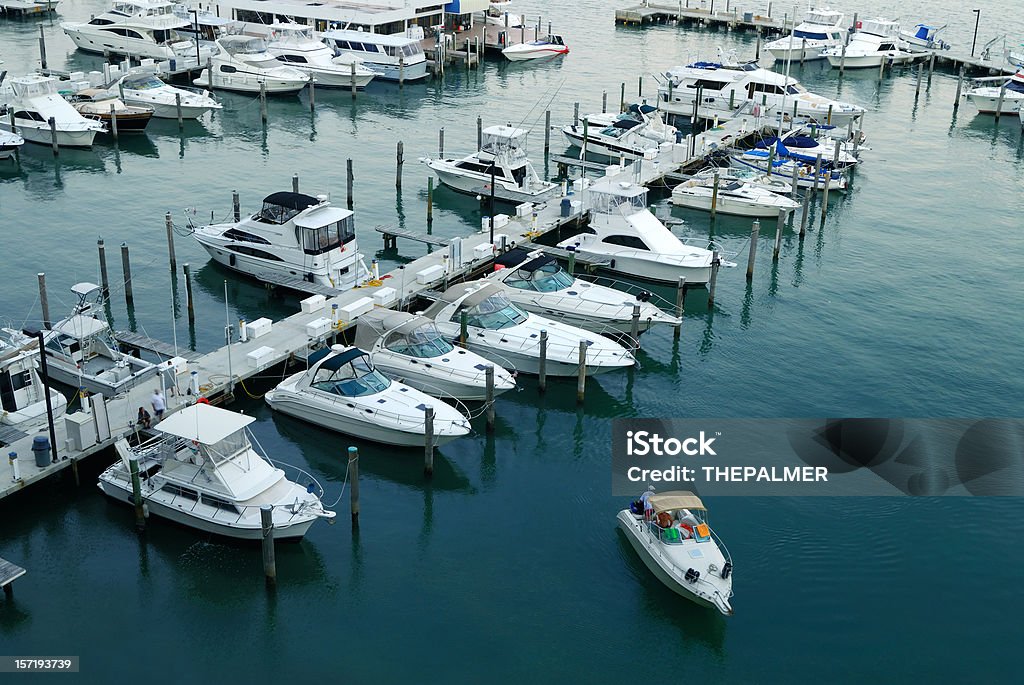 marina de miami - Royalty-free Veículo Aquático Foto de stock