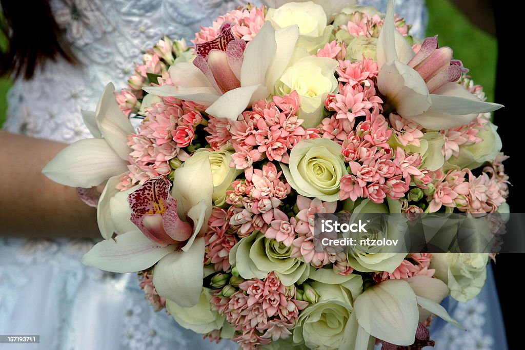 Bouquet de la mariée - Photo de Adulte libre de droits