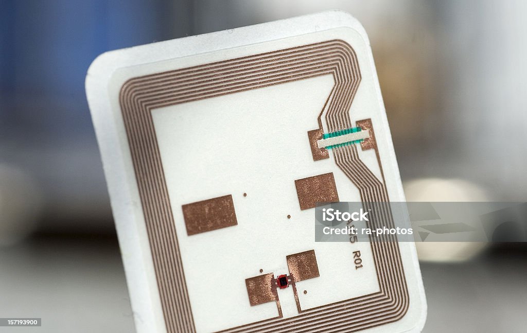 RFID technology  Radio Frequency Identification Stock Photo