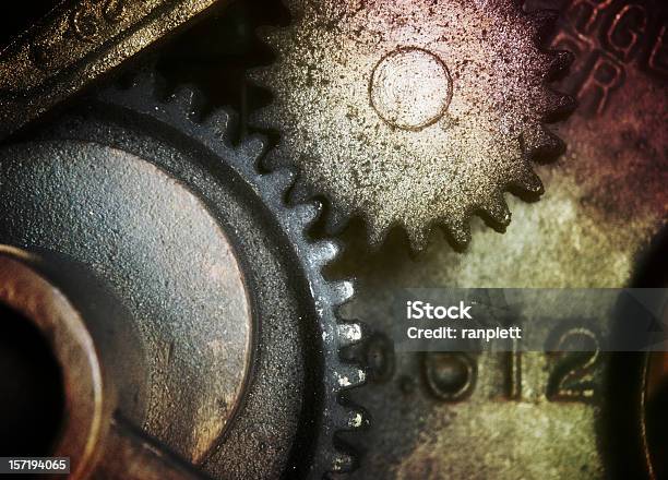 Grungy Gritty Gears Stock Photo - Download Image Now - Machinery, Reliability, Abandoned