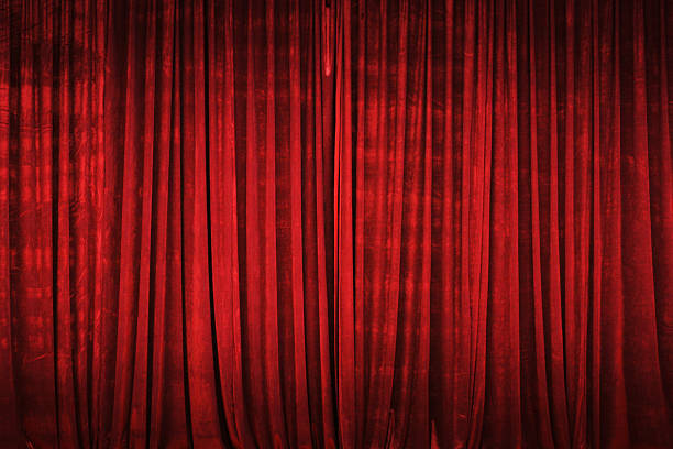 Stage Curtain  velvet curtain stock pictures, royalty-free photos & images