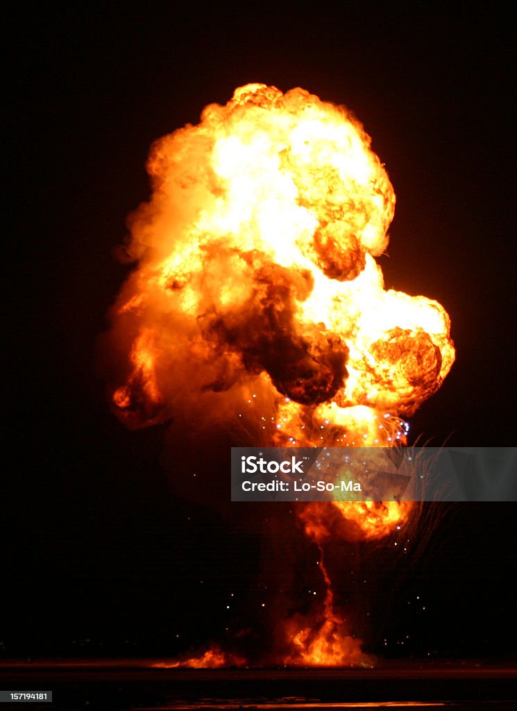 explosion - Lizenzfrei Feuer Stock-Foto