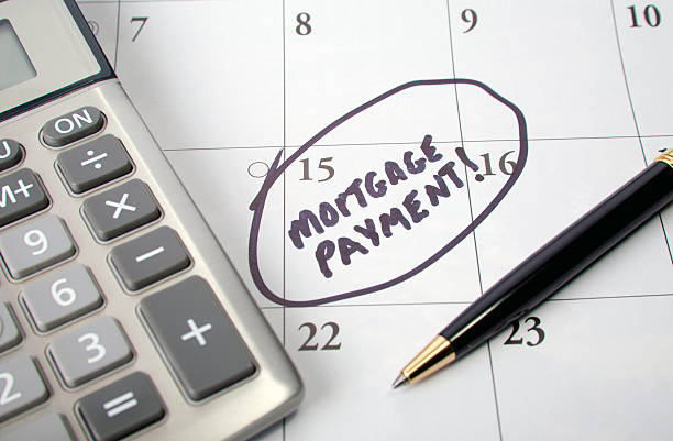 Mortgage Payment stock photo