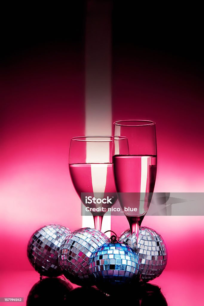 Розовое шампанское - Стоковые фото Ёлочные игрушки роялти-фри