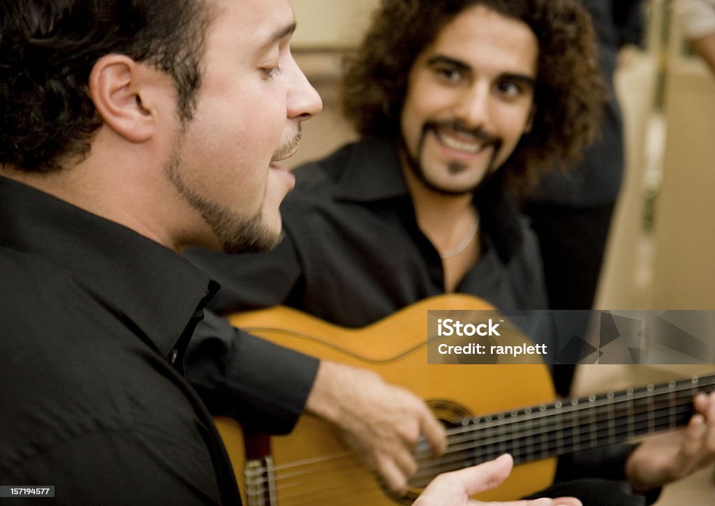 Músicos de Flamenco - Foto de stock de Homens royalty-free