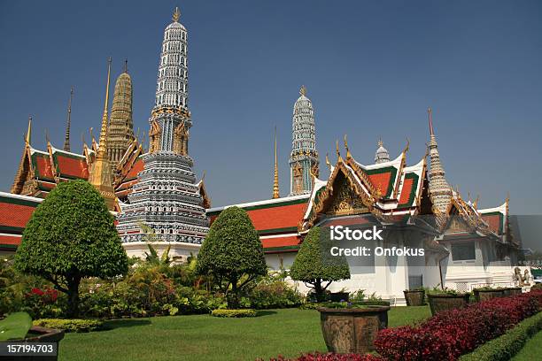 Wielki Pałac Świątyni Bangkok Tajlandia - zdjęcia stockowe i więcej obrazów Architektura - Architektura, Azja, Bangkok