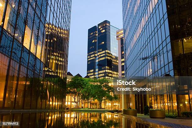 Uptown Plaza - Fotografie stock e altre immagini di Charlotte - Charlotte, Carolina del Nord - Stato USA, Città