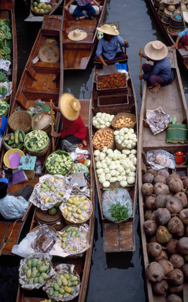 istock Floating Market Thailand 157194978