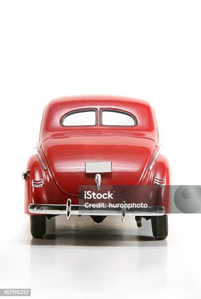 Foto de Década De 1940 Car Traseira e mais fotos de stock de Carro de colecionador - Carro de colecionador, Figura para recortar, Carro