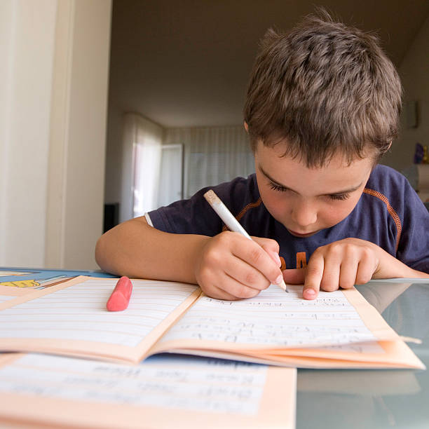 istock damn, this is really ALOT of homework today... 157195272