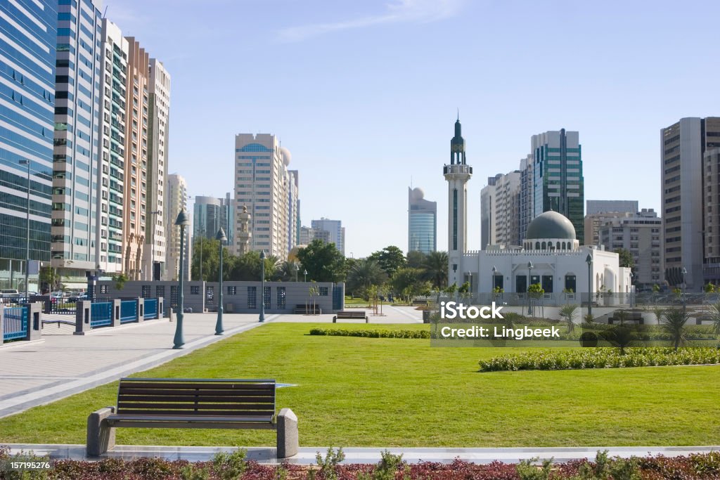 Mezquita de Abu Dhabi - Foto de stock de Abu Dabi libre de derechos