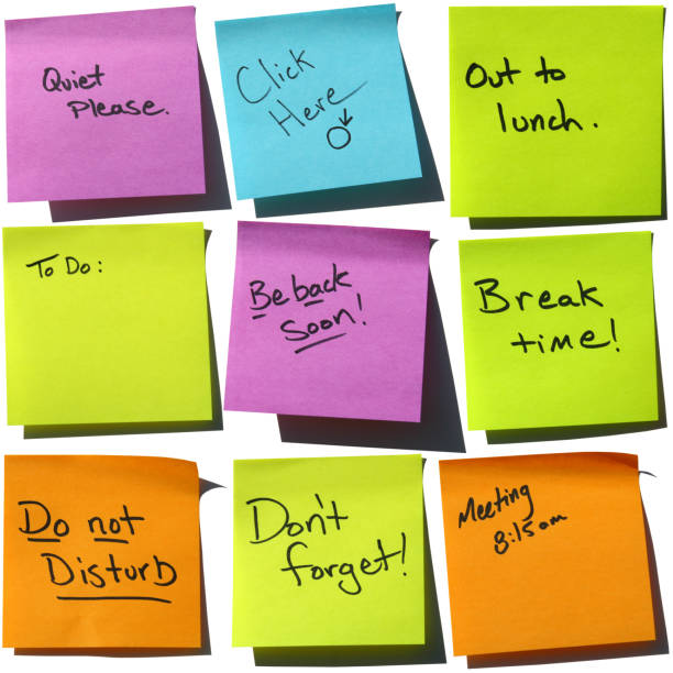 istock "Say it with Stickies": Business Concepts Post-it Notes 157195306