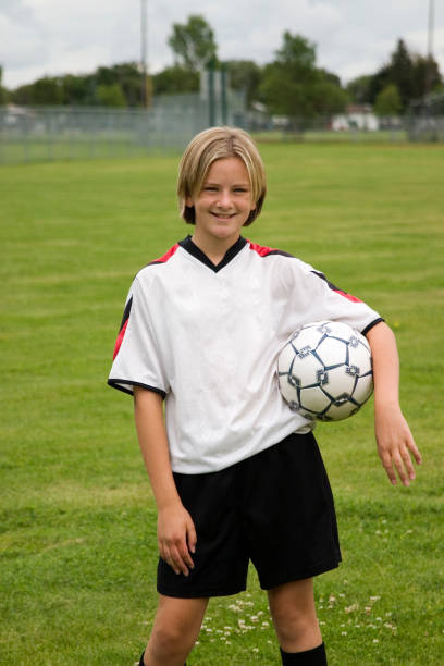 istock Soccer girl 157195329