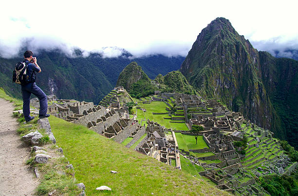 Machu Picchu - foto de acervo