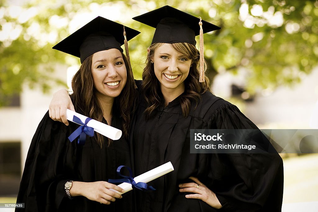 Graduados hembra de - Foto de stock de Adulto libre de derechos