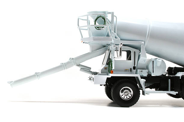 cement truck stock photo
