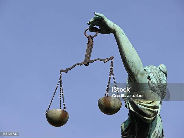 Justicia Portrait From Left Stock Photo - Download Image Now - Adult, Ancient, Authority