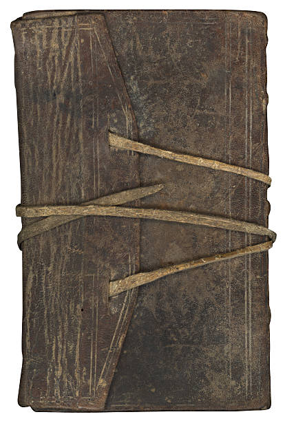 vintage cuero (xxl) de unión - note pad leather diary book fotografías e imágenes de stock