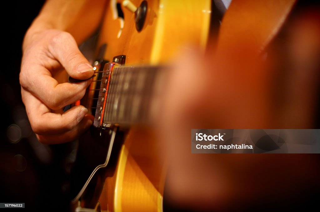 Mein Gitarre - Lizenzfrei Bildschärfe Stock-Foto