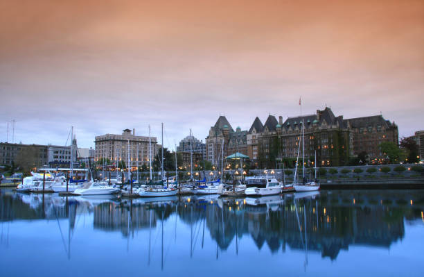 victoria - empress hotel imagens e fotografias de stock