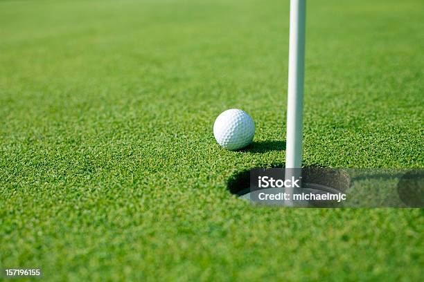 So Close Stock Photo - Download Image Now - Golf, Hole, Green - Golf Course