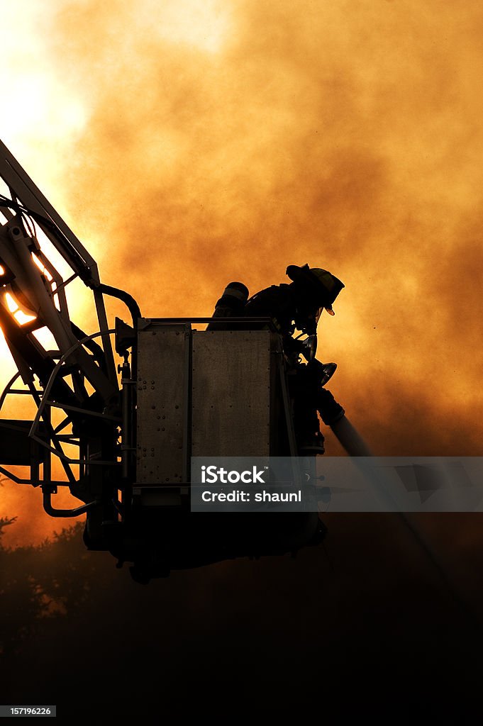 Fire Fighter - Foto de stock de Bombero libre de derechos