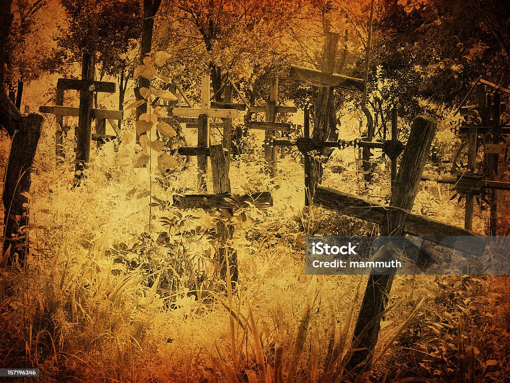 Alter Friedhof - Lizenzfrei Friedhof Stock-Foto