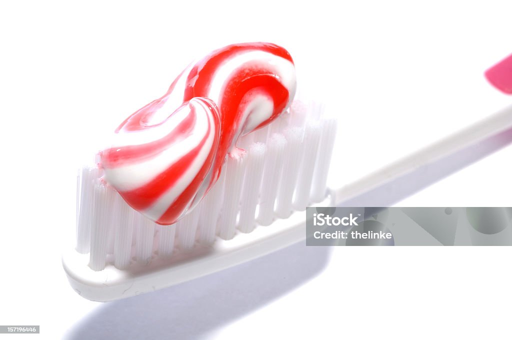 Зубная щётка - Стоковые фото Зубная паста роялти-фри