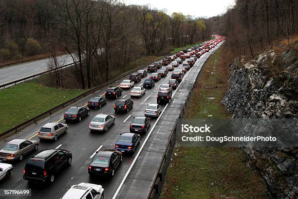 Korek Uliczny - zdjęcia stockowe i więcej obrazów Droga publiczna - Droga publiczna, Korek uliczny, Stan Nowy Jork