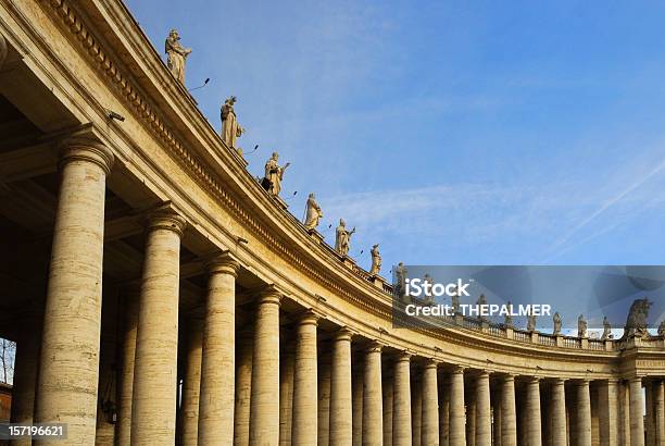 바티칸시티colonnades 성 베드로 광장에 대한 스톡 사진 및 기타 이미지 - 성 베드로 광장, 고대의, 교회