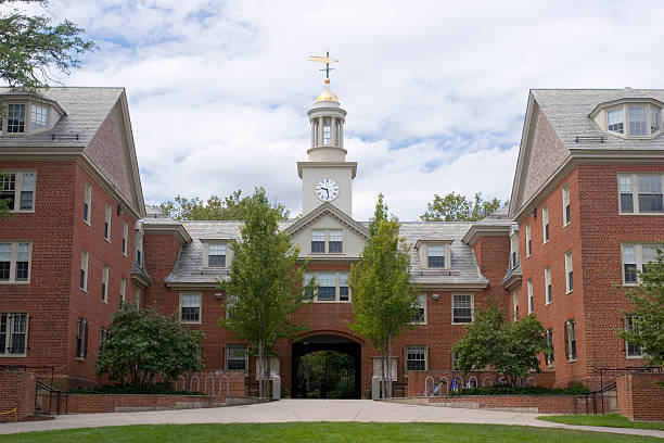 Brown University  clock tower stock pictures, royalty-free photos & images
