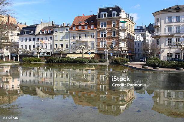 Centro De La Ciudad De Badenbaden Foto de stock y más banco de imágenes de Agua - Agua, Alemania, Arquitectura