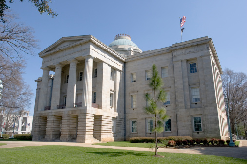 North Carolina State Capitol in Raleigh at daytime
