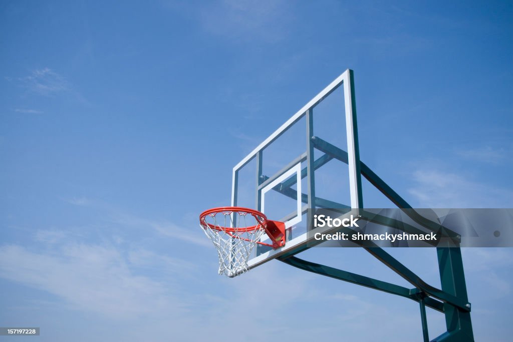 Canestro da pallacanestro 3 - Foto stock royalty-free di Ambientazione esterna