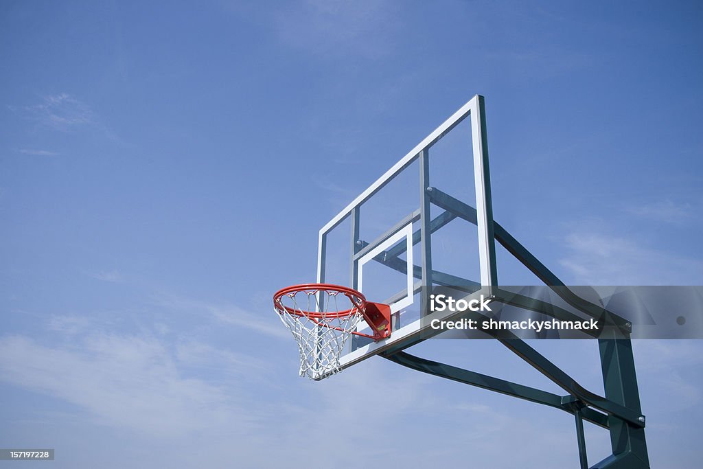 Cesta de basquete 3 - Foto de stock de Atividade Recreativa royalty-free