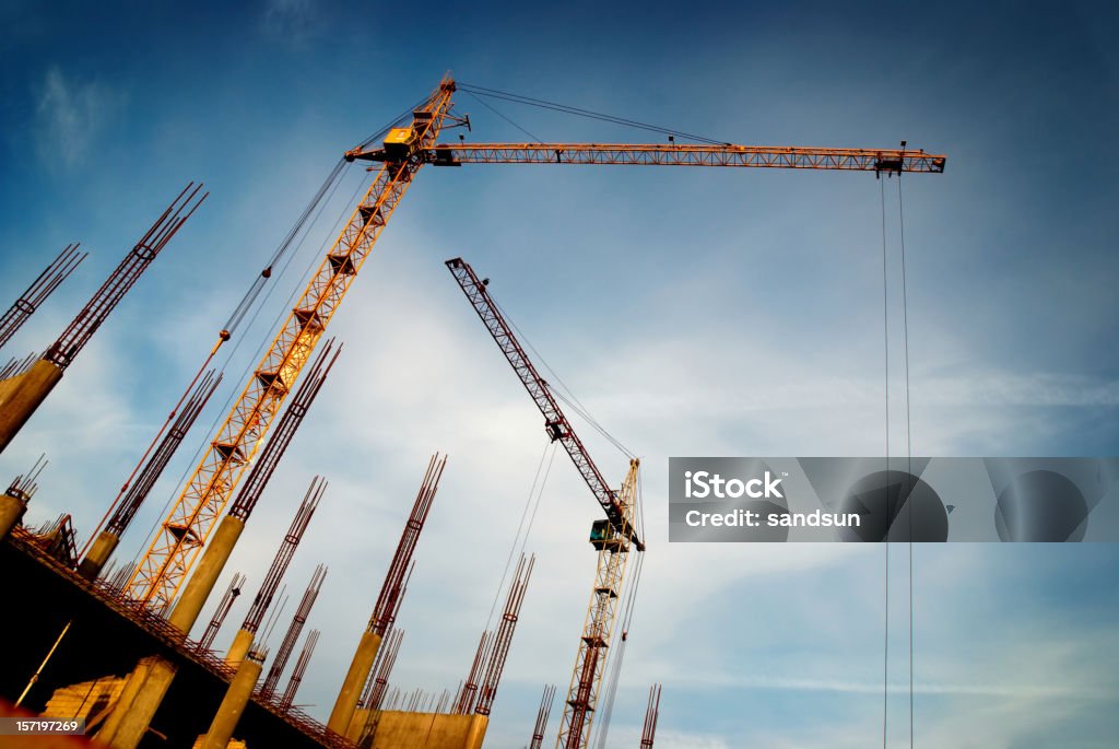 - Gebäude - Lizenzfrei Balkengerüst Stock-Foto