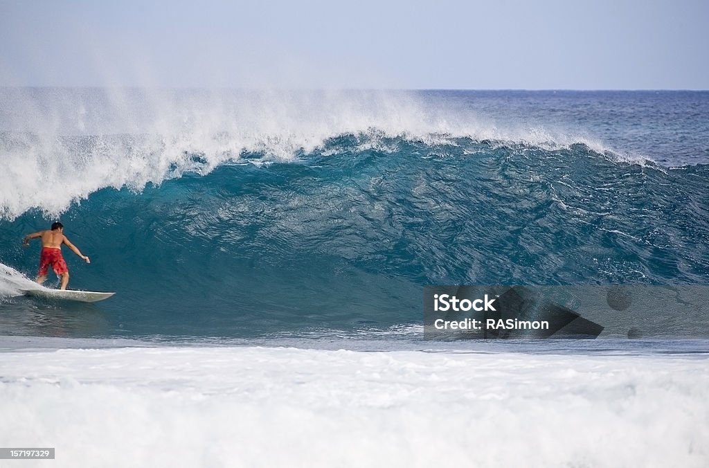 Extracción en la segunda galería de - Foto de stock de Big wave surfing libre de derechos