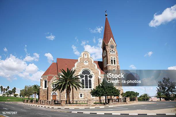 Церковь В Виндхук Намибия — стоковые фотографии и другие картинки Виндхук - Виндхук, Намибия, Архитектура