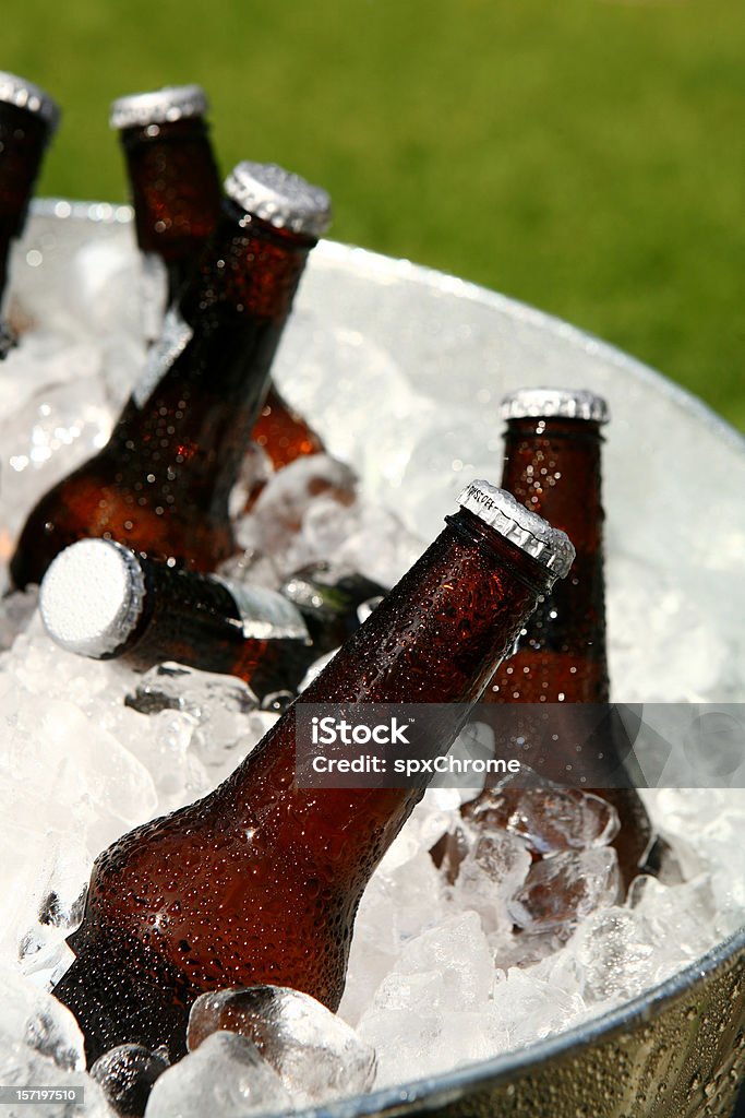Gelo frio Cerveja - Royalty-free Ao Ar Livre Foto de stock