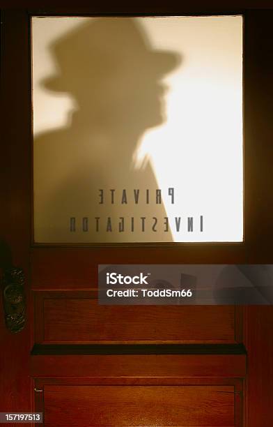 Private Eye Stock Photo - Download Image Now - Detective, Film Noir Style, Old-fashioned